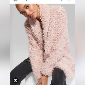 Wild Fable Dusty Rise Teddy Coat/Jacket - M  - NWT